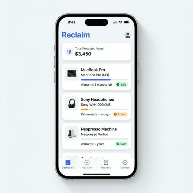 Warranty & Return Tracker Dashboard